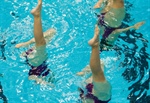 Victoria Synchronized Swimming Duo Capture Gold in the pool